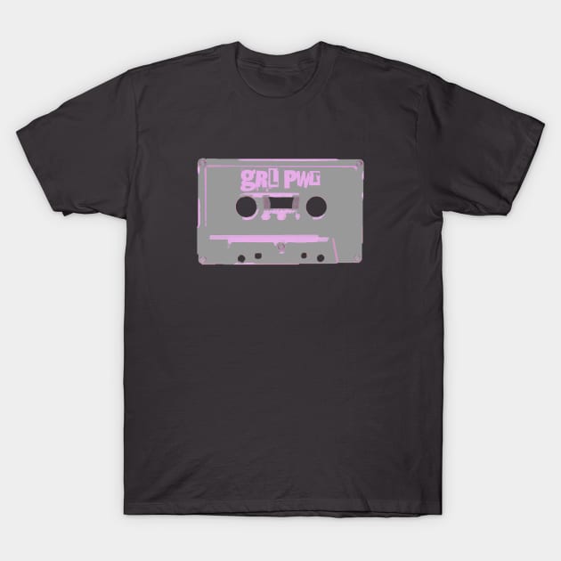 GRL PWR Mix Tape T-Shirt by skittlemypony